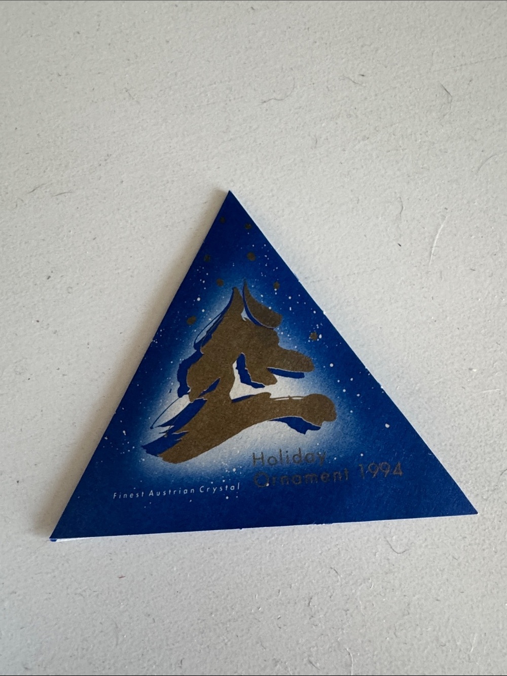 Swarovski 1994 Austrian Crystal Christmas Ornament - Picture 2 of 6